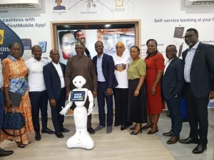 Some dignitaries present at the First Bank Banana Island- Ikoyi Digital Xperience Centre, Lagos