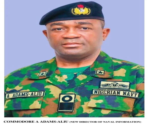 Naval spokesman, Commodore Aiwuyor Adams-Aliu