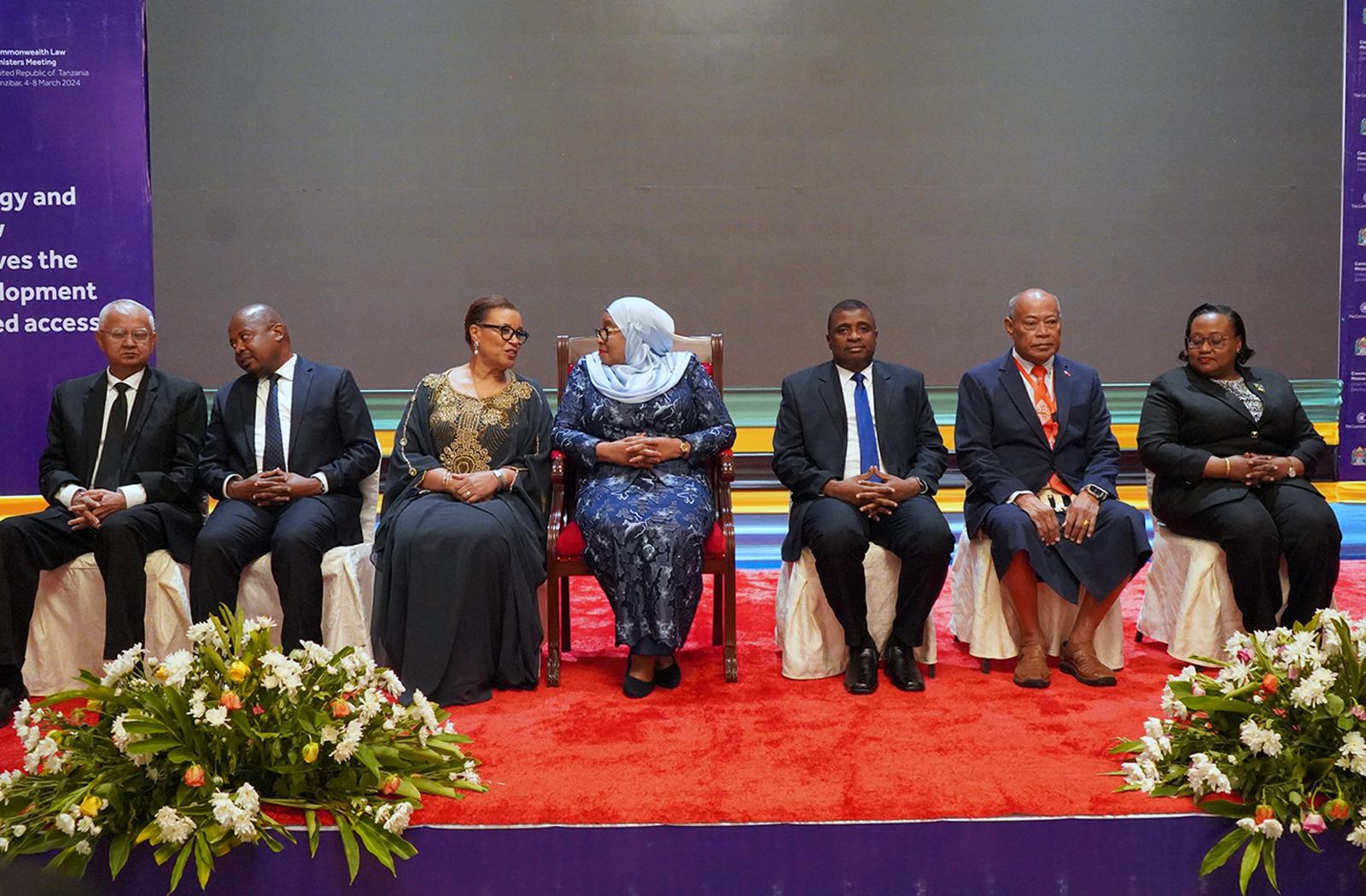 About 400 ministers attended the 2024 Commonwealth Law Ministers Meeting in Zanzibar, Tanzania