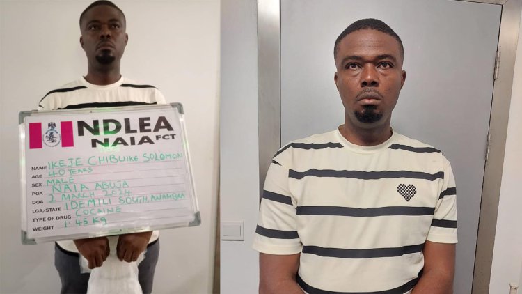 NDLEA arrests drug suspect