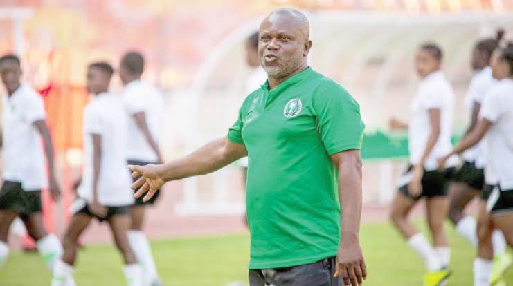 Head coach of the Falconets, Christopher Danjuma