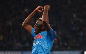 Napoli striker, Victor Osimhen