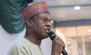 Minister of Education, Prof. Tahir Mamman