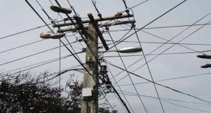High tension pole