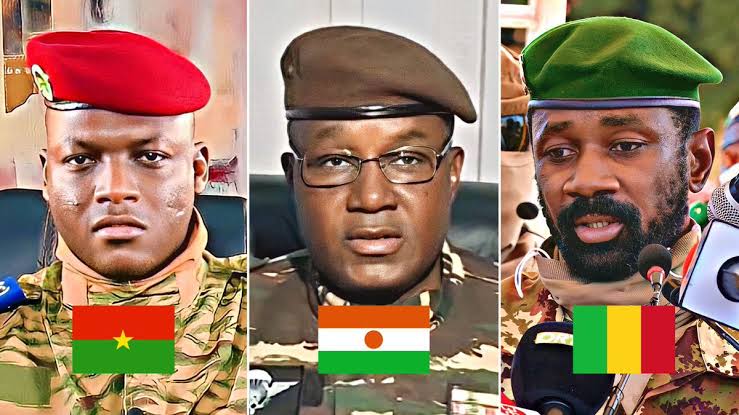 Military juntas Burkina Faso, Niger Republic and Mali