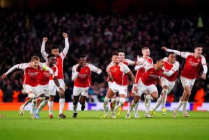 Arsenal edge past Porto on penalties, reach Champions League Quarter-finals