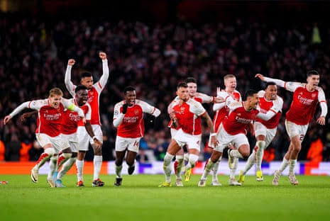 Arsenal edge past Porto on penalties, reach Champions League Quarter-finals