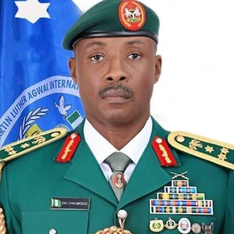 46th General Officer Commanding (GOC), 2 Division of the Nigerian Army, Maj.- Gen. Obinna Onubogu