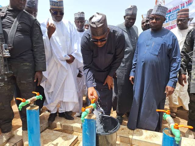 The project was aimed at addressing the lingering water scarcity in Azare town and the adjoining communities.