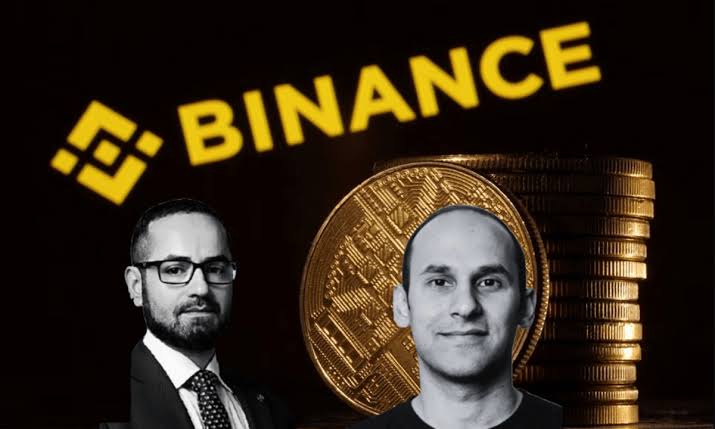 Detained Bianance Executive, Tigran Gambaryan and Binance’s Africa regional manager, fleeing Nadeem Anjarwalla.