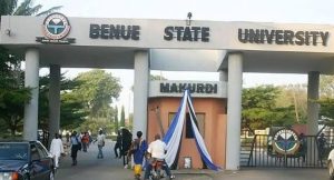 Entrance gate of Benue State University (BSU)