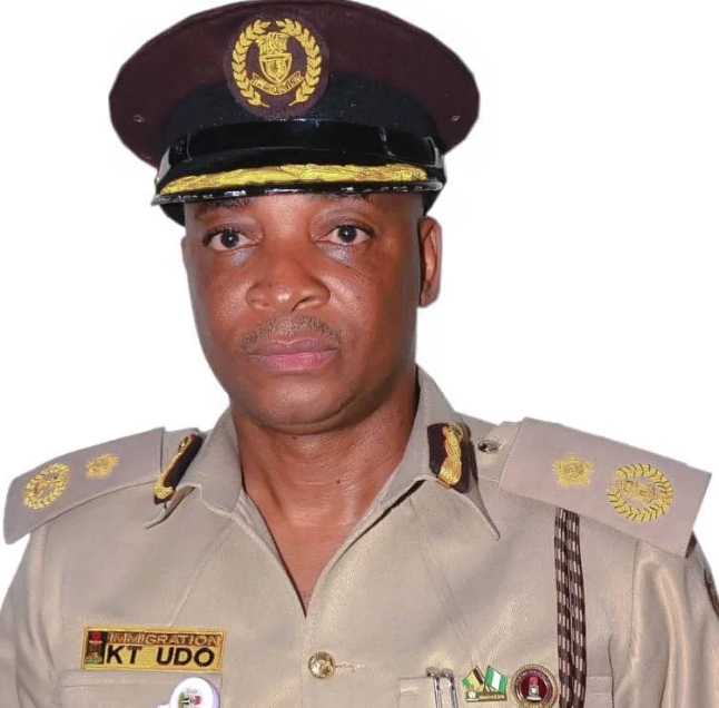 The New Spokesman, Nigerian Immigration Service (NIS) Kenneth Udo