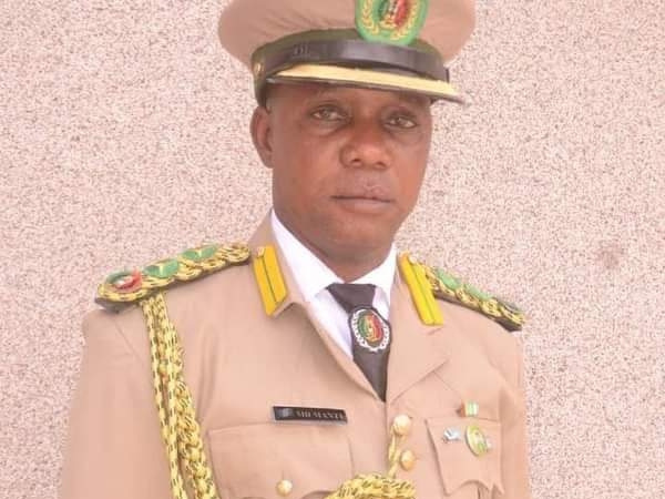 Mr. Manti Daniel Manti, Commander, Peace corps of Nigeria, Taraba State.