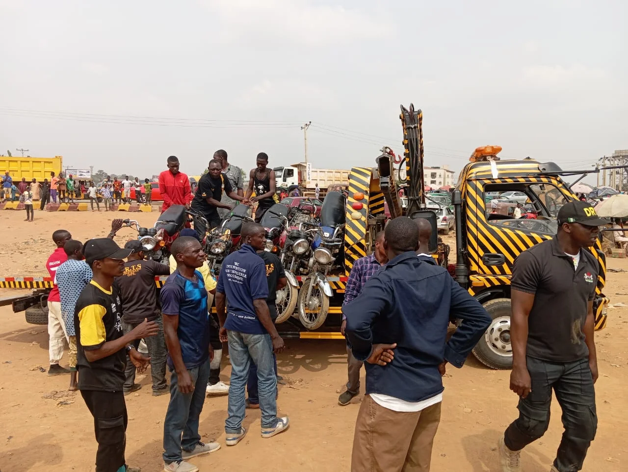 Impounded motorcycles