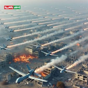 Iran launched hundreds of drones and missiles on Saturday in a retaliatory strike after a suspected Israeli strike on its embassy compound in Syria.