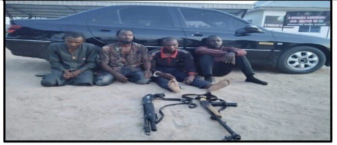 Nigerian Army troops arrests gun runners
