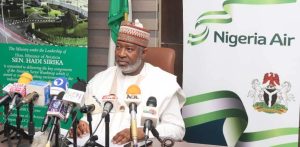 Former Minister of Aviation, Hadi Sirika
