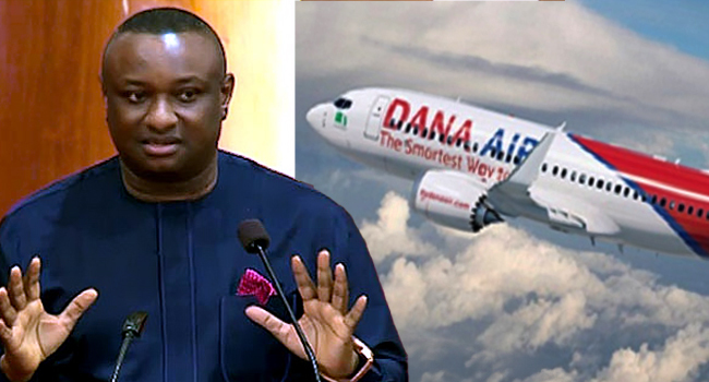 Minister of Aviation and Aerospace Development, Mr Festus Keyamo