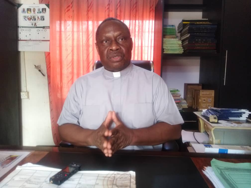 Catholic Bishop of Jalingo Diocese, Taraba State, Bishop Charles Michael Hammawe