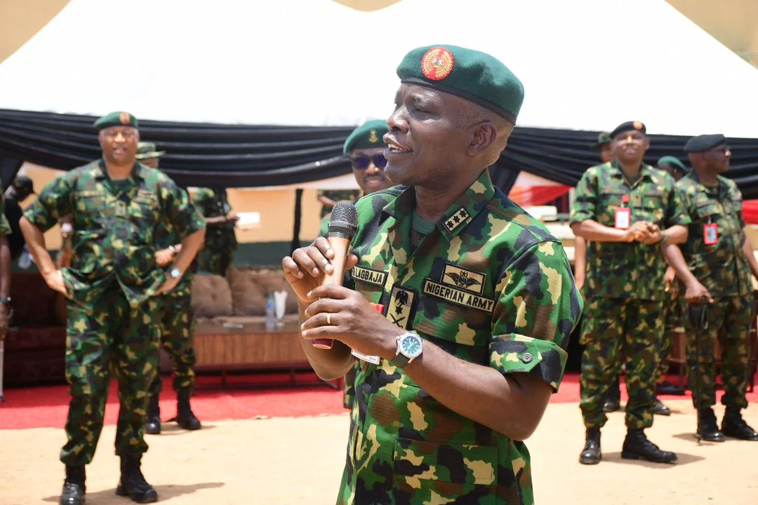 Chief of Army Staff (COAS), Lt.-Gen. Taoreed Lagbaja,