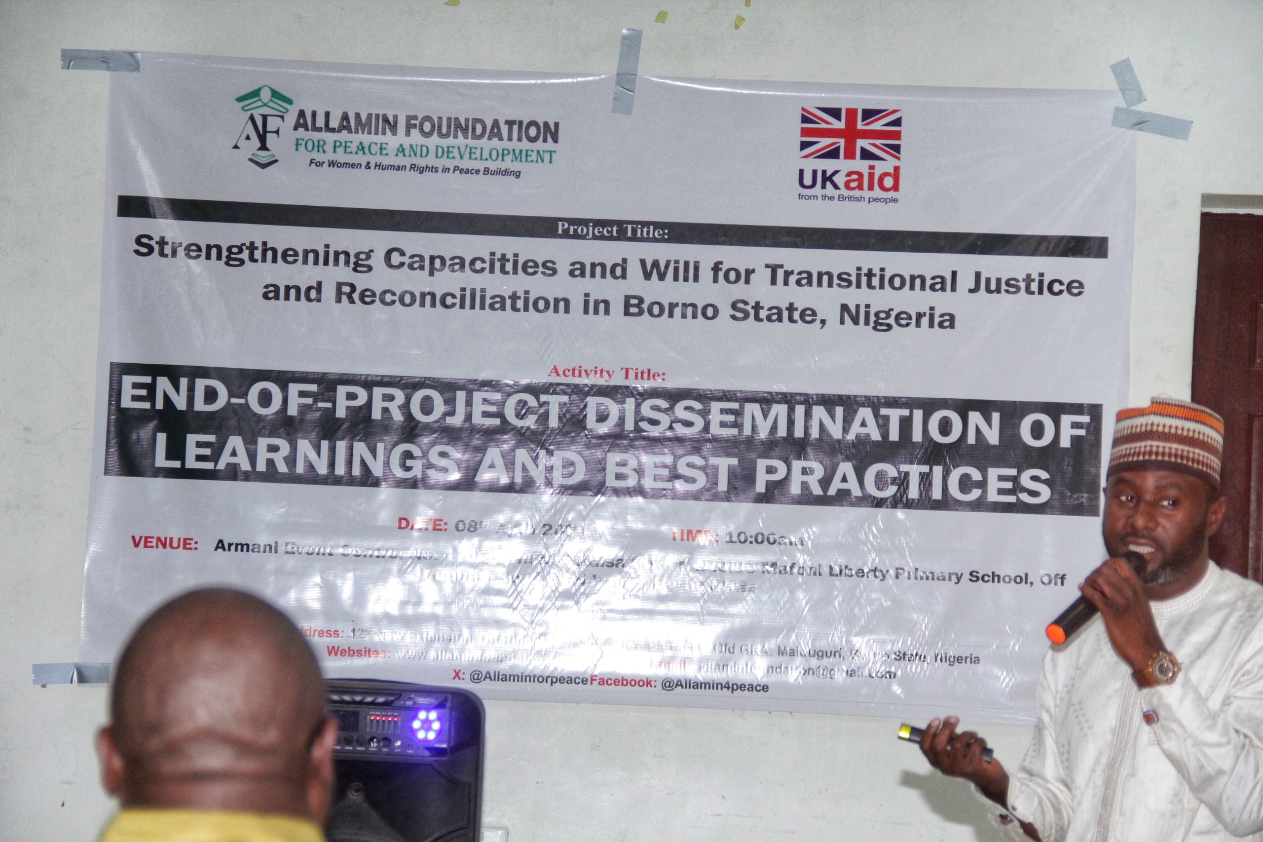 Foundation organizes training for security, traditional stakeholders on transitional justice 3 IMG 20240409 WA0012