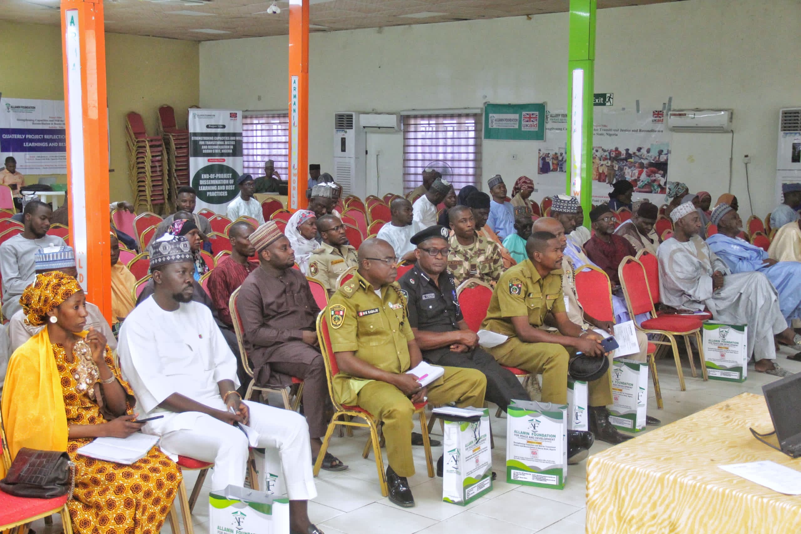 Foundation organizes training for security, traditional stakeholders on transitional justice 2 IMG 20240409 WA0017
