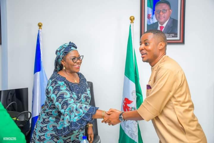 Cross River State First Lady, Mrs. Eyoanwan Bassey Otu and Deputy Governor, Peter Odey