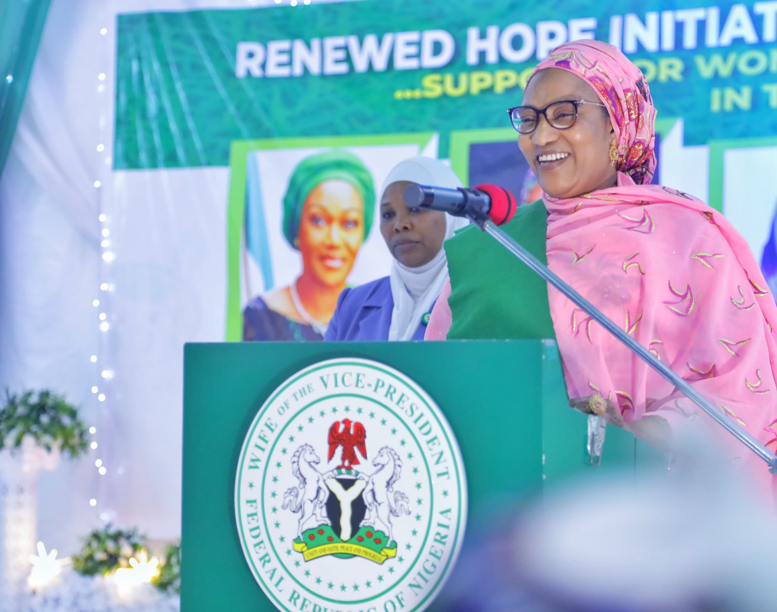 Borno committed to agricultural development – Governor Zulum 3 The First Lady was represented by the Wife of the Vice President, Hajiya Nana Kashim Shettima'
