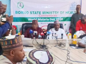 Borno State Commissioner of Health and Human Resources, Professor Malam Gana