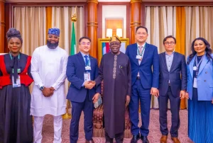 Tinubu woos Samsung investors