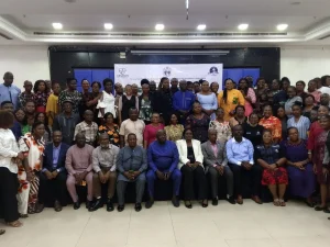 Participants at five day training of frontline healthcare workers in Cross River on Tuesday