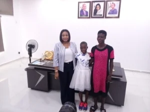 Ngozi Enih, Nwafor Happiness and her Mother