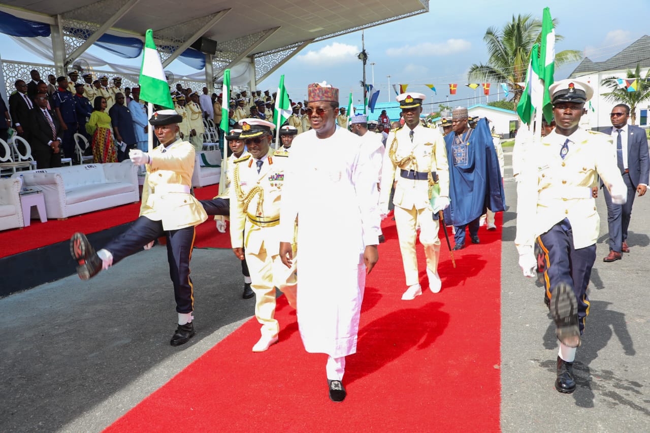 1,486 trainees pass out of Nigerian Navy Basic Training School Onne 2 Navy passing out 1