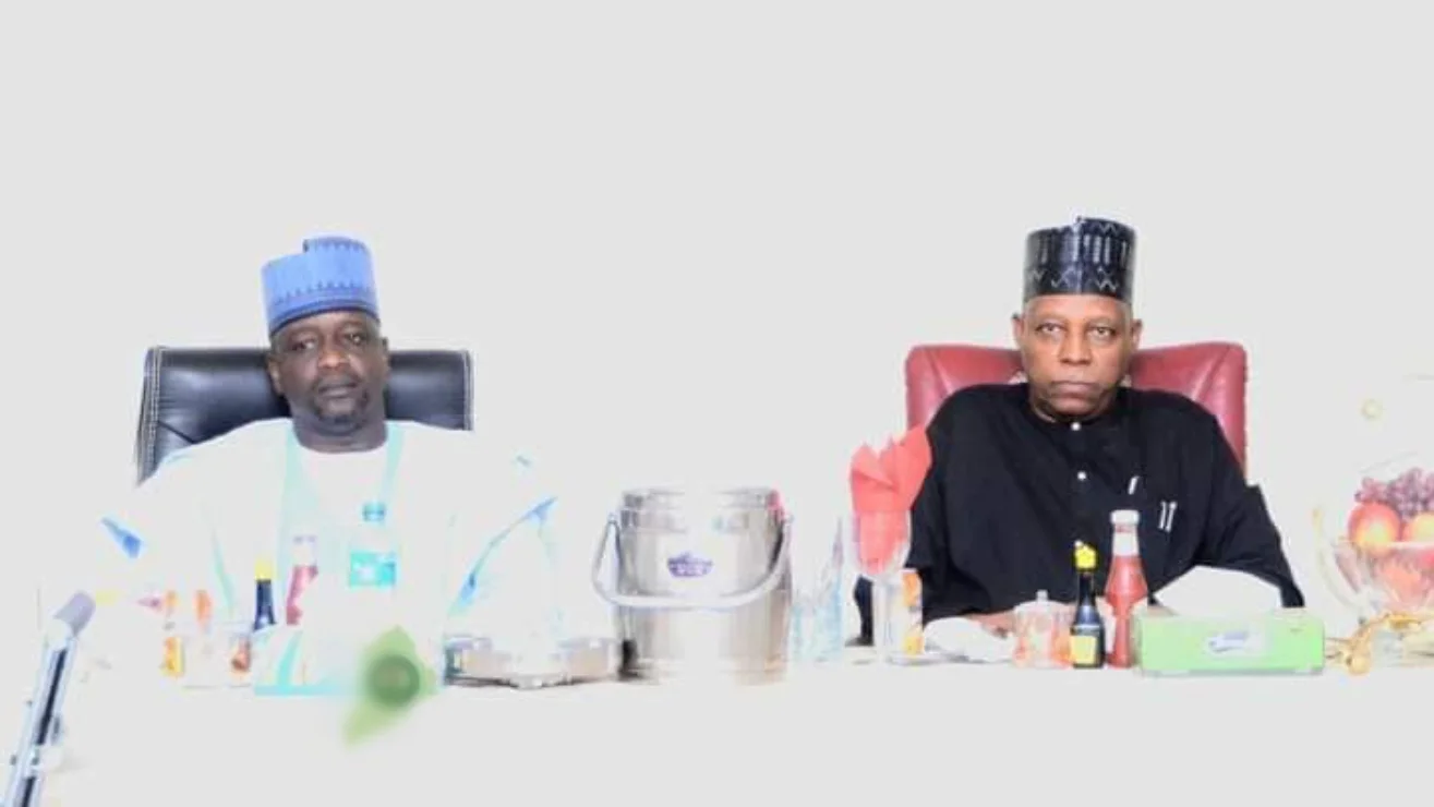 Vice President Kashim Shettima and Borno State Deputy Governor, Umar Kadufur