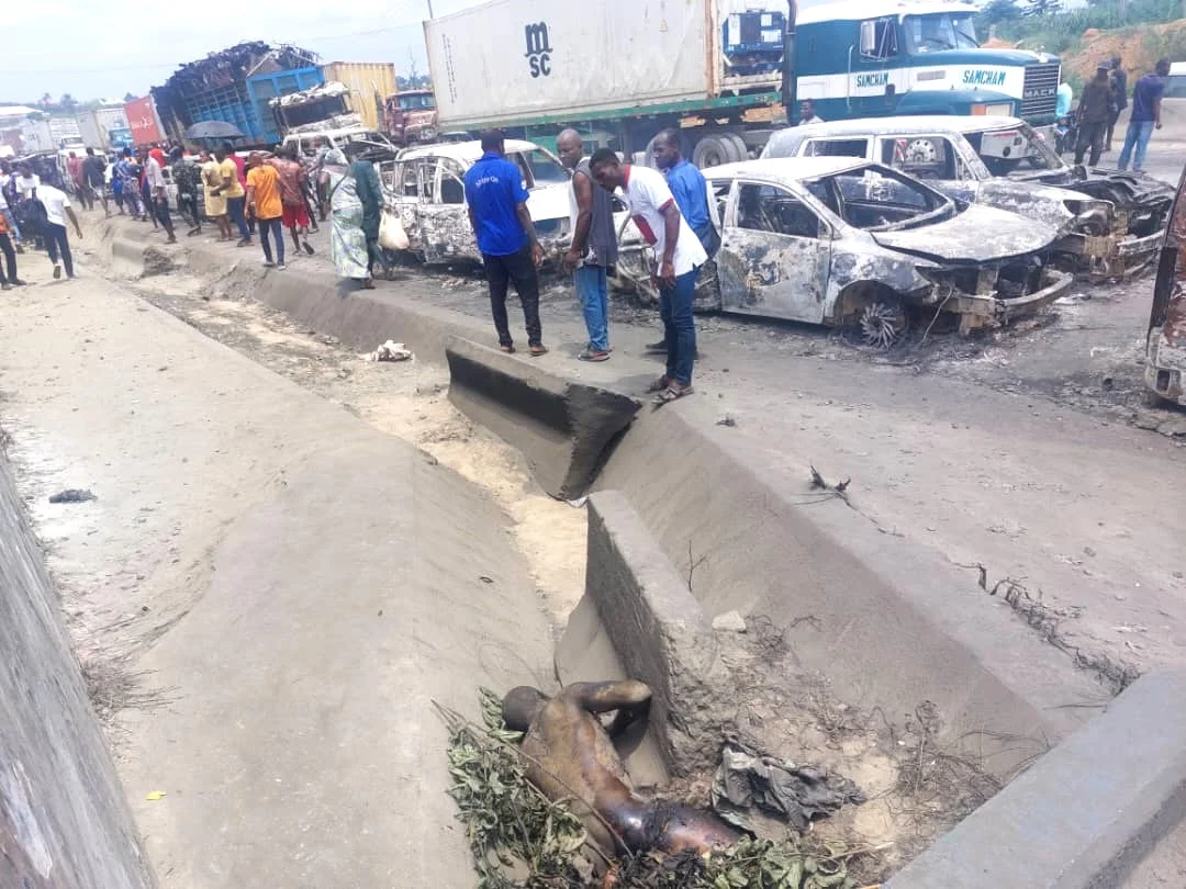 Petrol tanker explosion