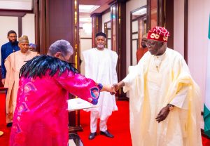 Tinubu and new Ambassador 2