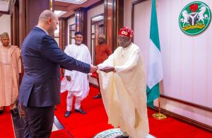 Tinubu receives new Ambassador