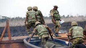 Nigerian Navy troops