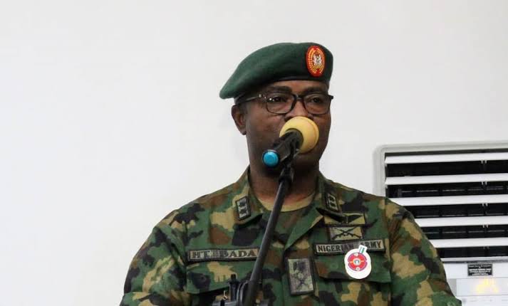 The General Officer Commanding (GOC), 82 Division, Nigerian Army, Maj-Gen. Hassan Dada
