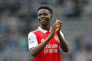 Arsenal’s Bukayo Saka
