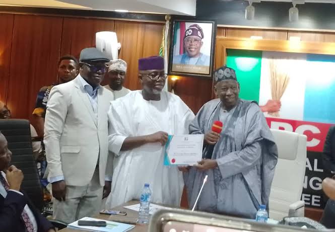 Ayedatiwa receives APC’s certificate of return for Ondo governorship poll