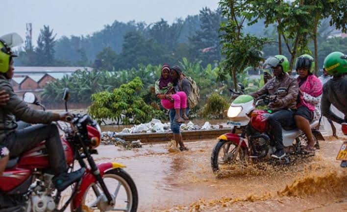 Heavy rainfall kills 10 in Rwanda