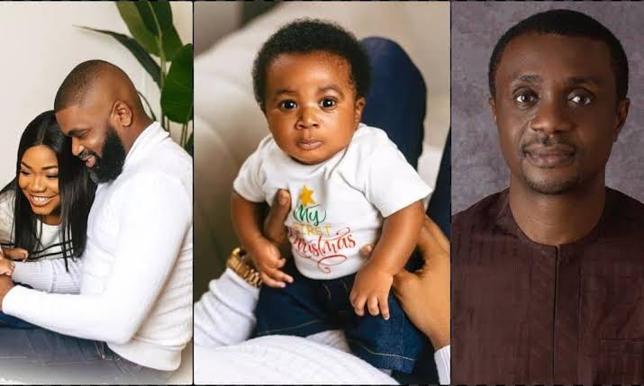 Pastor Blessed & wife, Mercy Chinwo, and Nathaniel Bassey