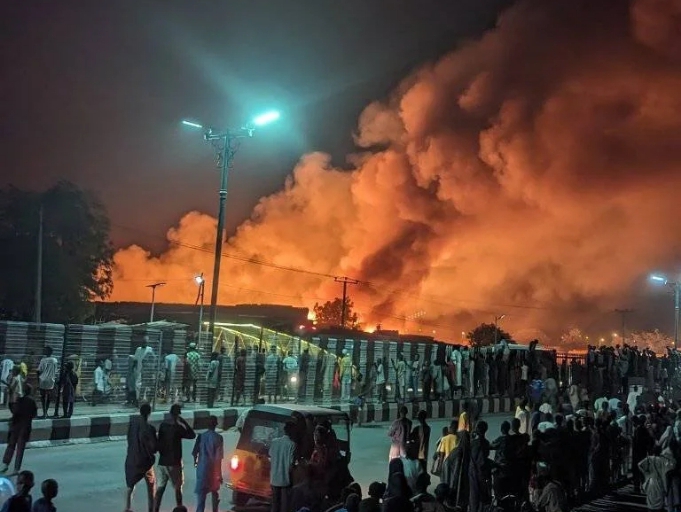 Fire guts Gamboru Market in Maiduguri