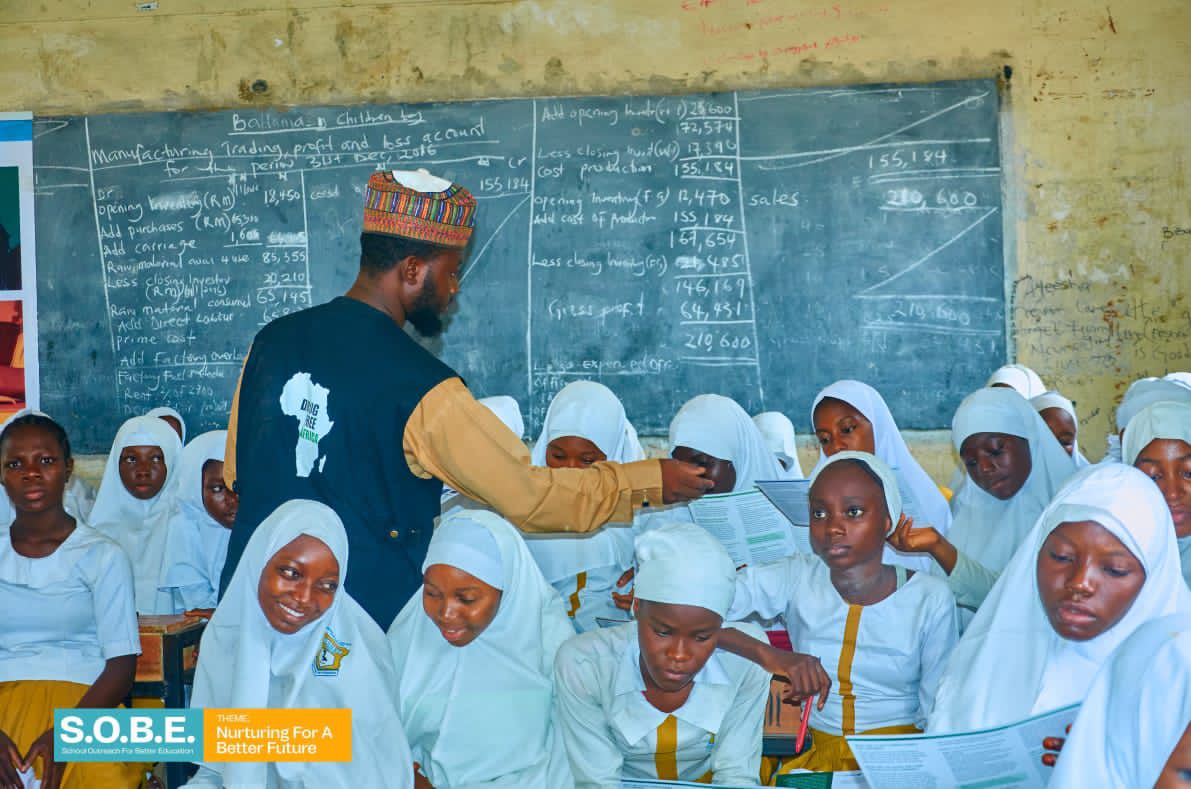 SOBE Team impacting Youths in Minna 2 2