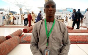 The police said Naziru Yau, a reporter with the state-owned Television Station, Abubakar Rimi TV, was hit by metal debris and not bullet