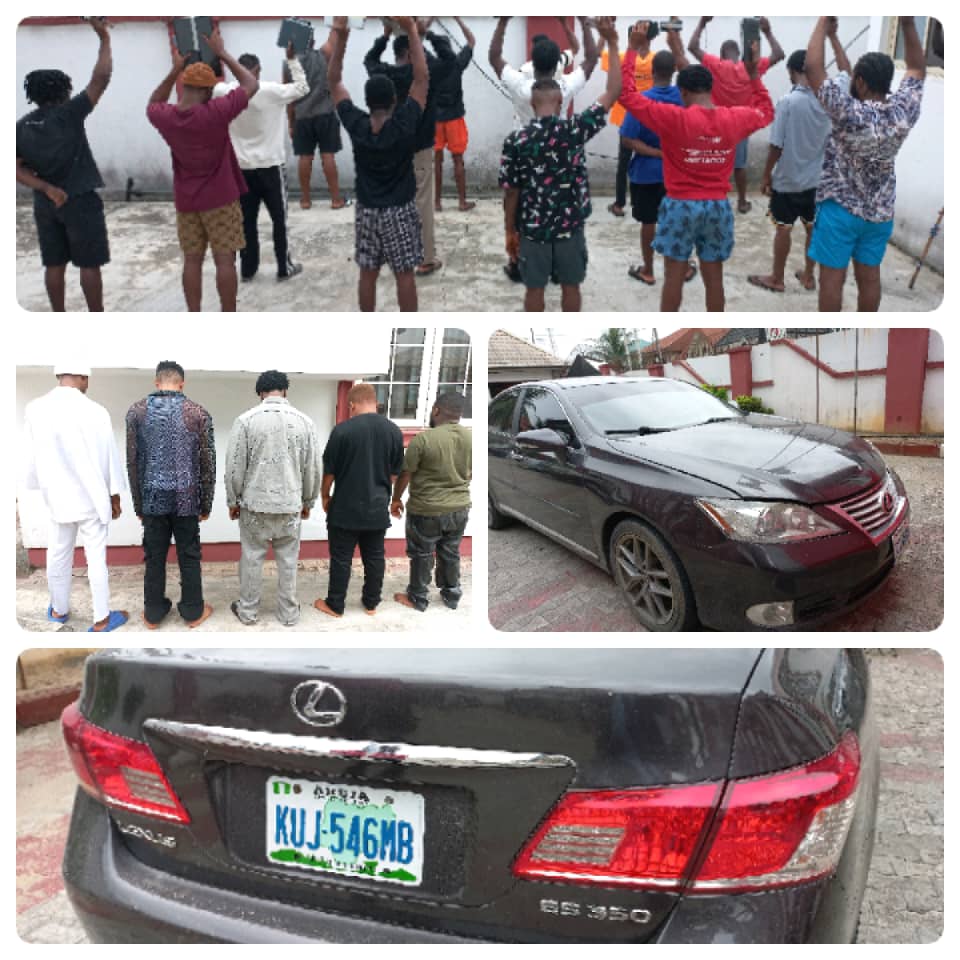 EFCC arrests 60 suspected Internet fraudsters, recovers exotic cars in Benin, Uyo 4 20240510 150617