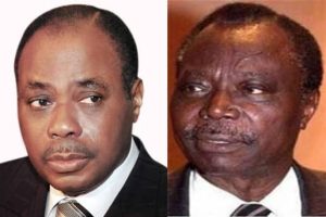 Edem Kodjo and Prof Adebayo Adedeji