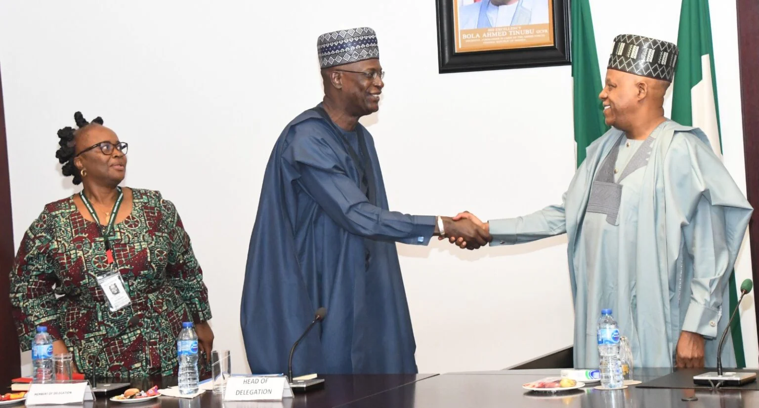 VP Kashim Shettima on Thursday in Abuja, received a delegation from the United Nations System in Nigeria.
