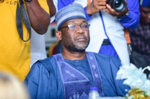 Borno State Commissioner of Information and Internal Security, Professor Usman Tar.